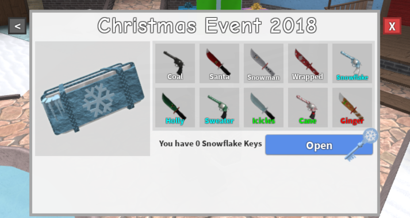 Christmas Codes For Roblox Murder Mystery 2