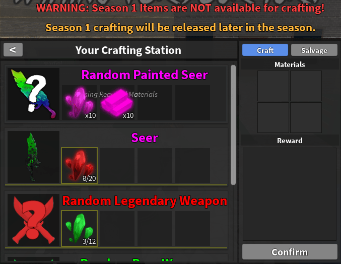 Crafting Murder Mystery 2 Wiki Fandom - codes for roblox murder mystery 2 guns