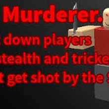 The Murderer Roblox Murder Mystery Wiki Fandom