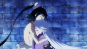 Jinbei hugging Kuroageha