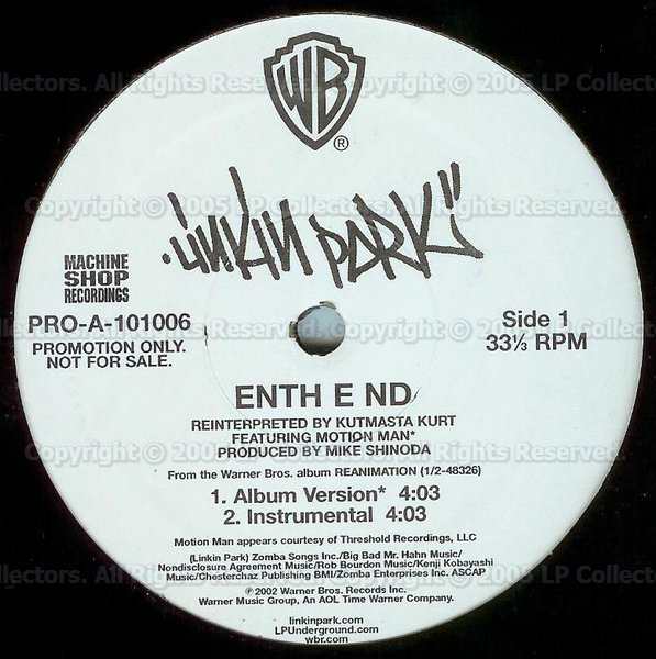 Enth E Nd - Frgt/10 (Vinyl):Linkin Park | Music Hub | FANDOM powered by ...