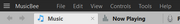 Menu in Caption Bar