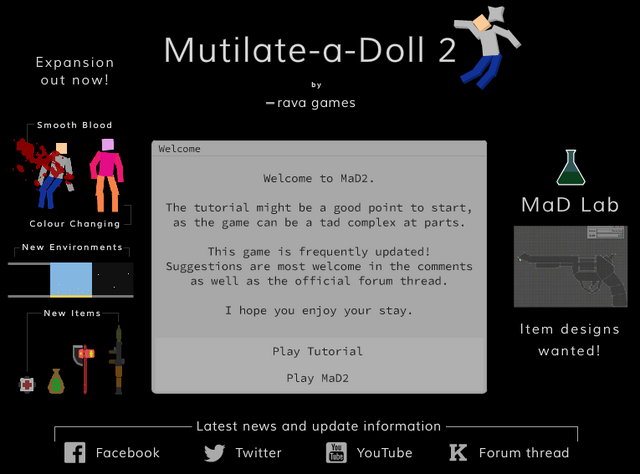 Play Mutilate A Doll 2 A Free Online Game On Addictinggamesz