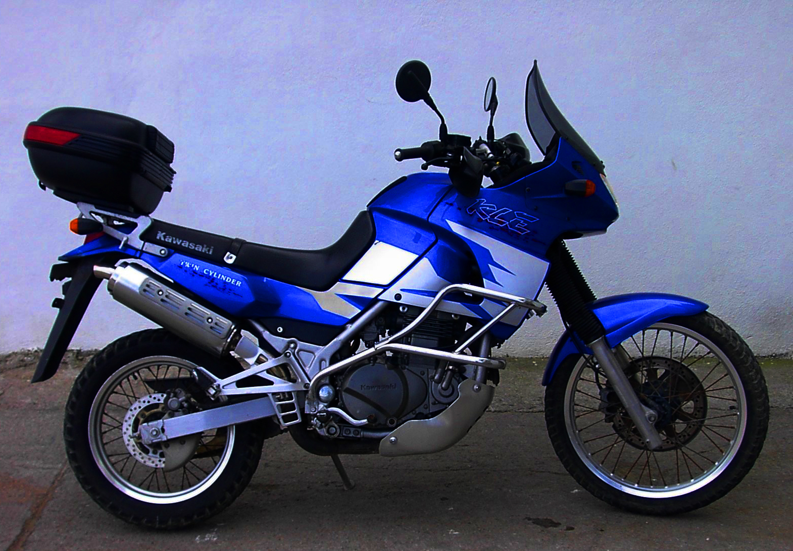 honda kawasaki kle500