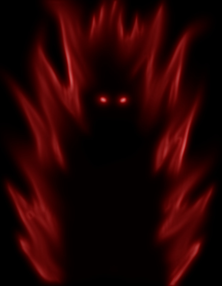 View Anime Red Glowing Eyes Png PNG