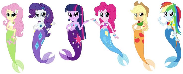 my little pony mermaids