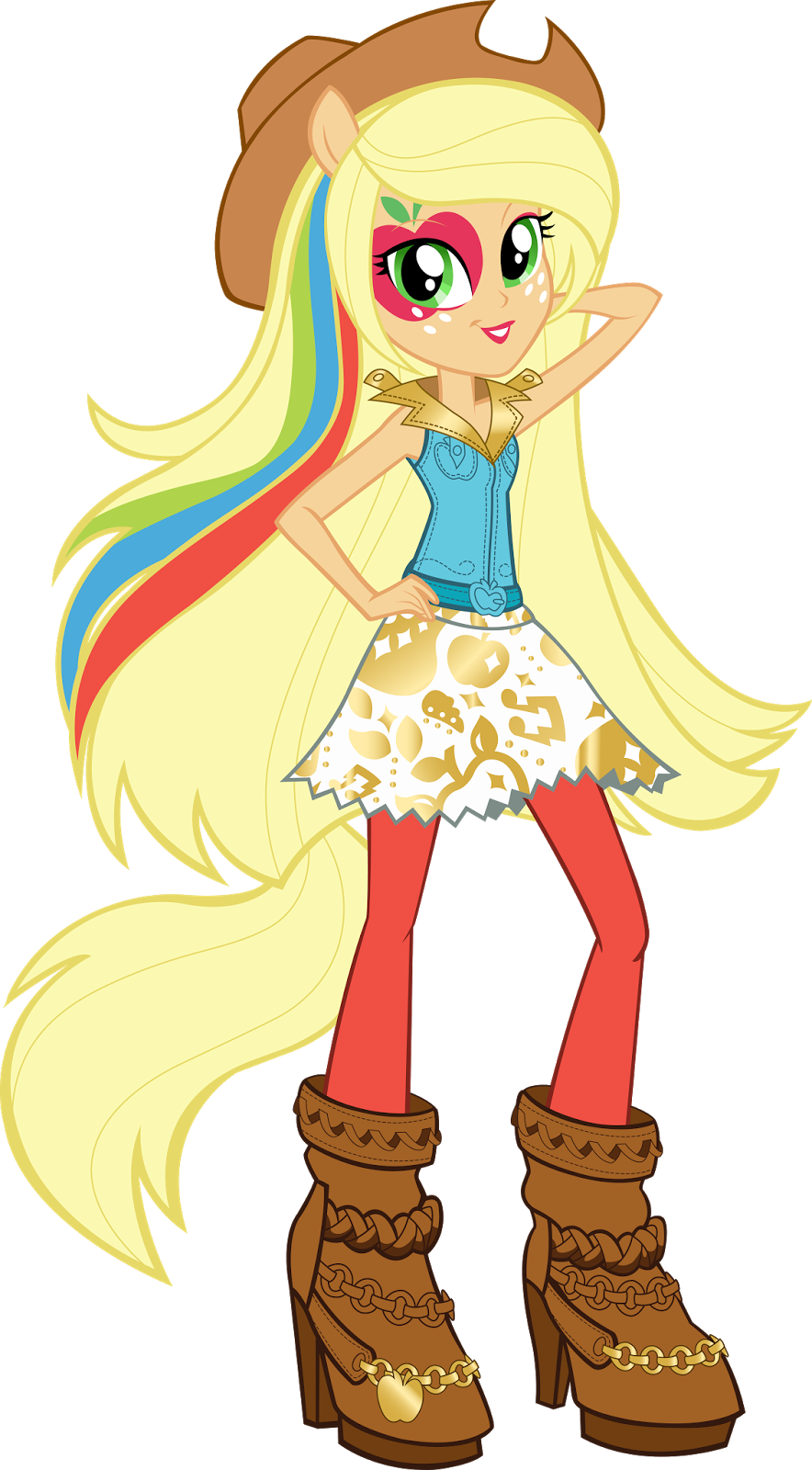 Applejack My Little Pony Equestria Girls Rainbow Rocks FANDOM