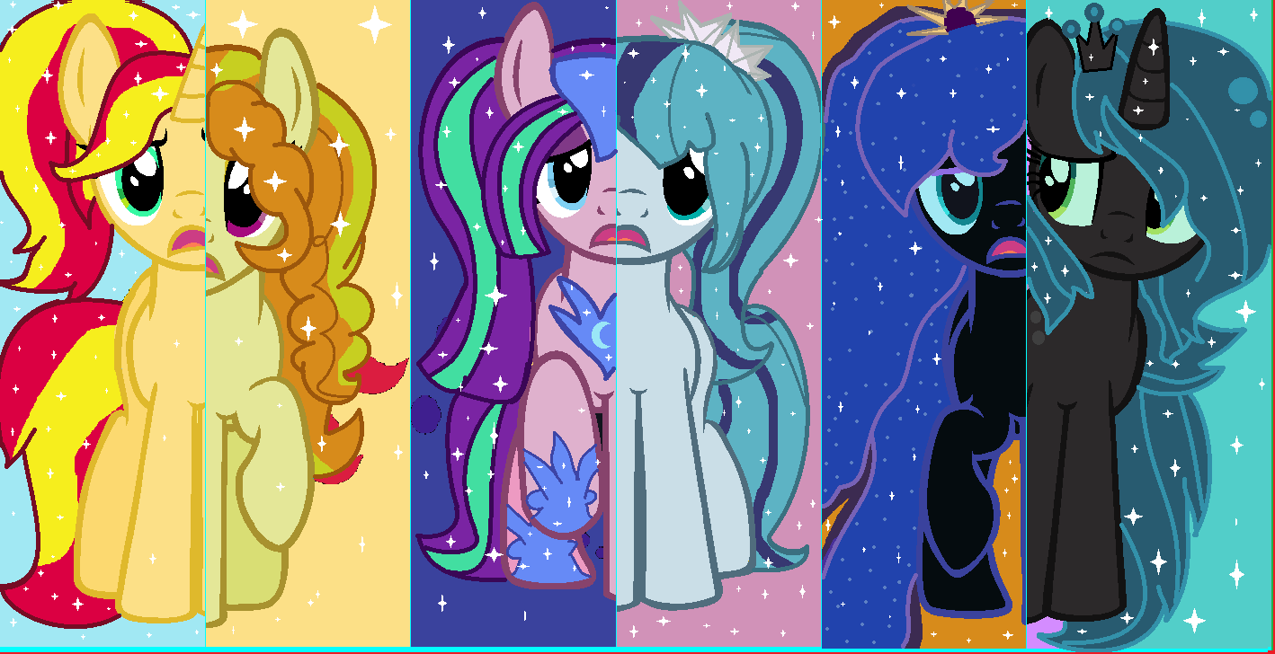 Imagen - The famous villains in mlp by xxsactaviaxx-d7w7l33.png | Wiki ...