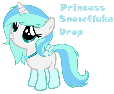 Princess snowflake drop 00