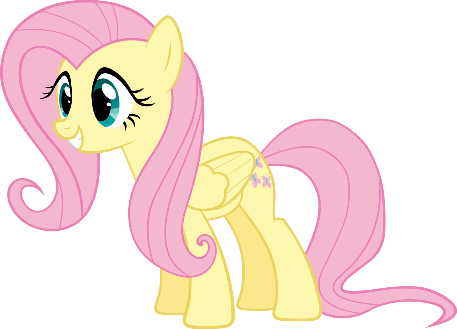 Imagen Fluttershycartoon.png Wiki My Little Pony FanArts FANDOM