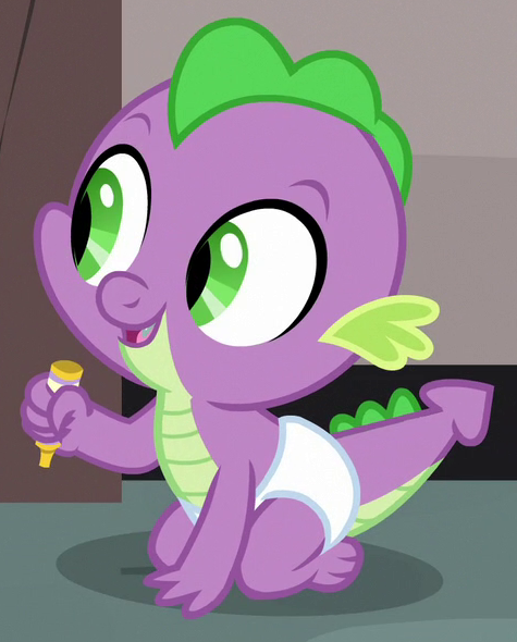 my little pony baby spike