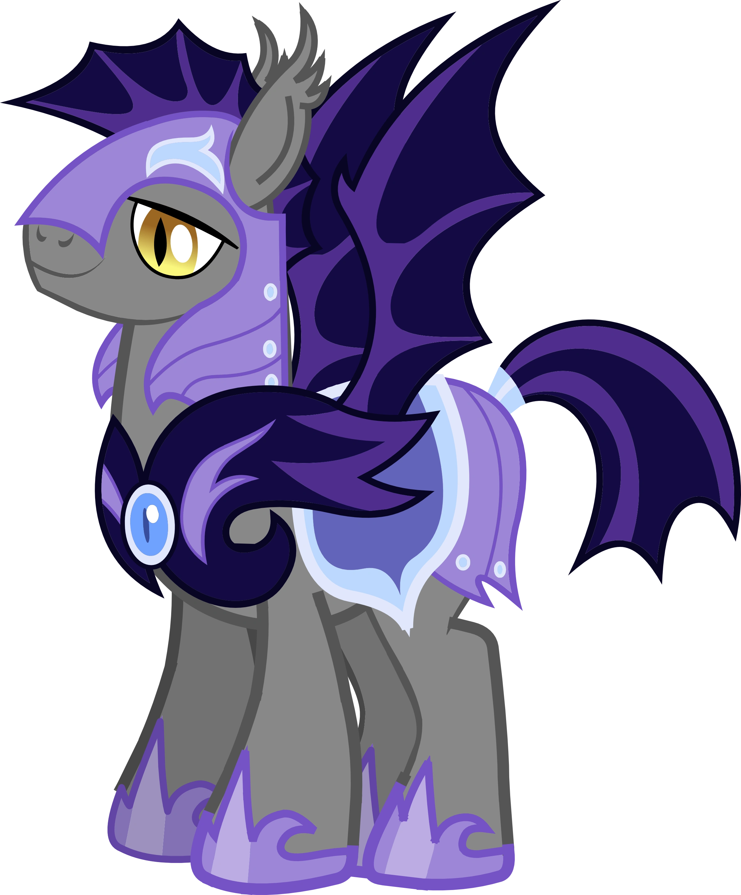 Thunder Night O C My Little Pony Friendship Is Magic Rakoon1 S Universe Wikia Fandom