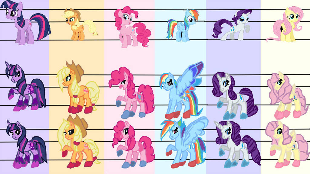 My little pony 2 часть. МЛП g5 Санни. Пони g6 поколение. Пони с разных сторон. Пони 5 поколение.