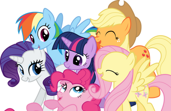 Mane Six My Little Pony Postacie Wiki Fandom