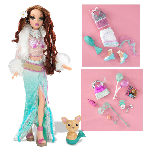 Barbie Doll My Scene Masquerade Madness Chelsea Outfit Mermaid Skirt Costume