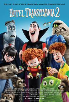 Hotel transylvania 2 poster