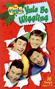 The Wiggles Yule Be Wiggling VHS Cover