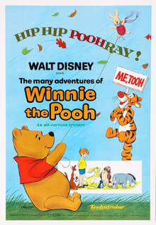 The Many Adventures of Winnie the Pooh Poster
