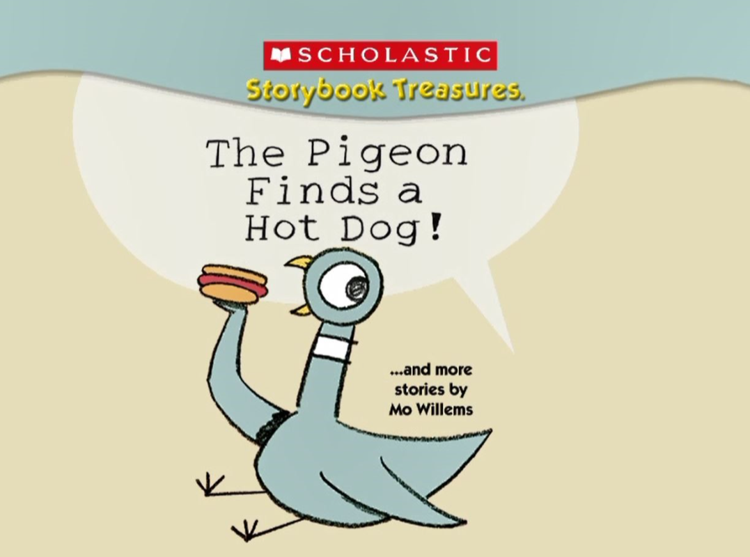 The pigeon finds a hot dog game The pigeon finds a hot dog game
