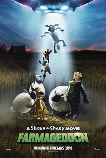 A Shaun the Sheep Movie Farmageddon Poster