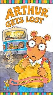 Arthur Gets Lost VHS Cover