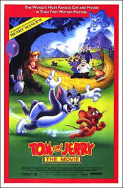 Tom and jerry the movie poster