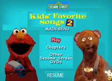 Sesame Street Kids' Favorite Songs 2 2001 DVD/Gallery | My scratchpad