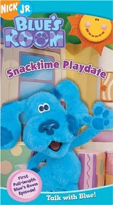 Blue's Room Snacktime Playdate VHS