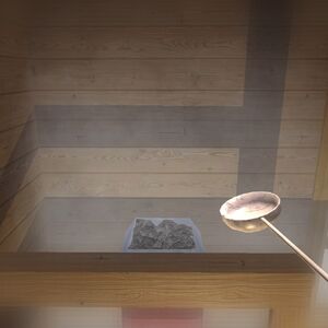 Sauna instruction steam
