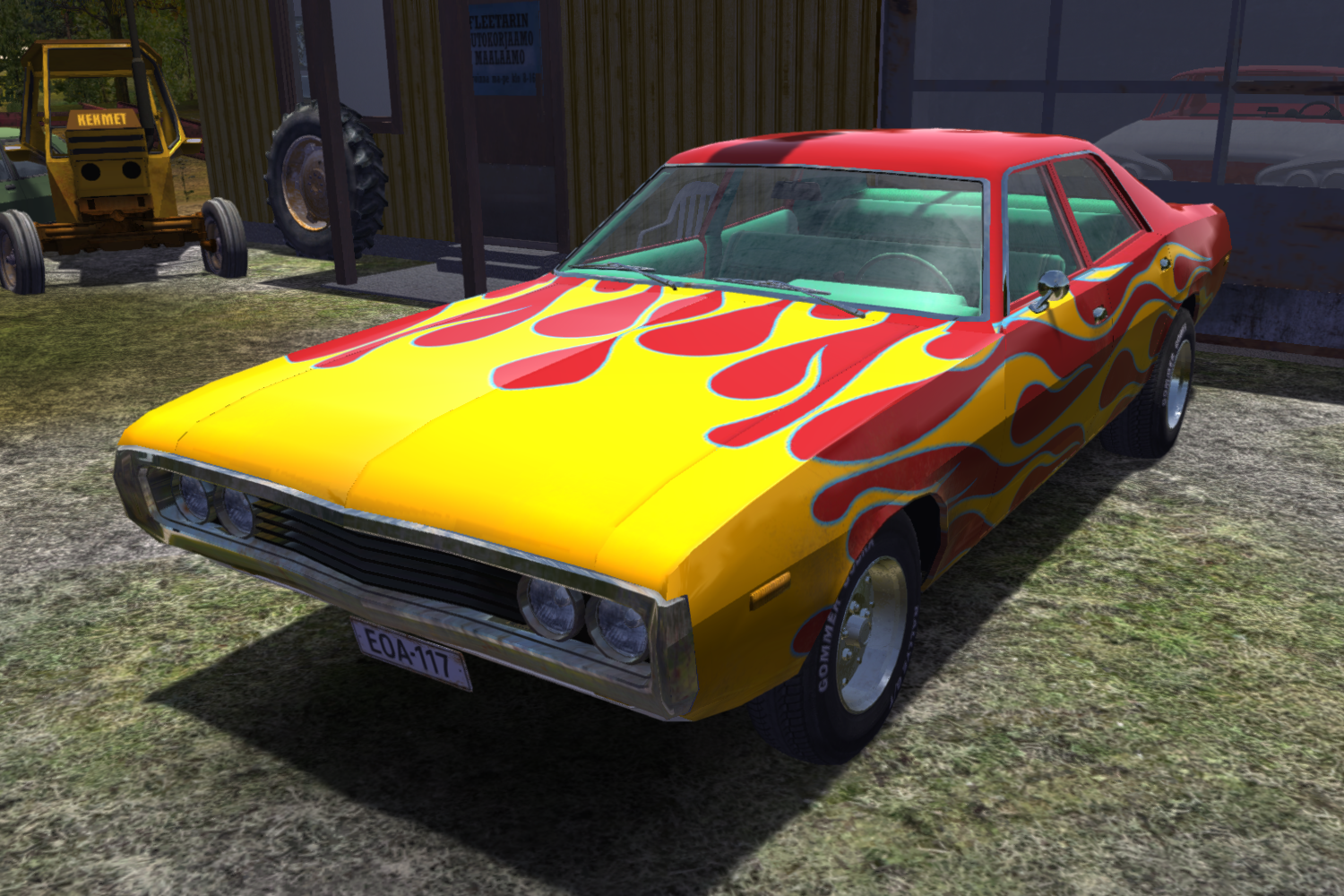 Маслкар из my Summer car