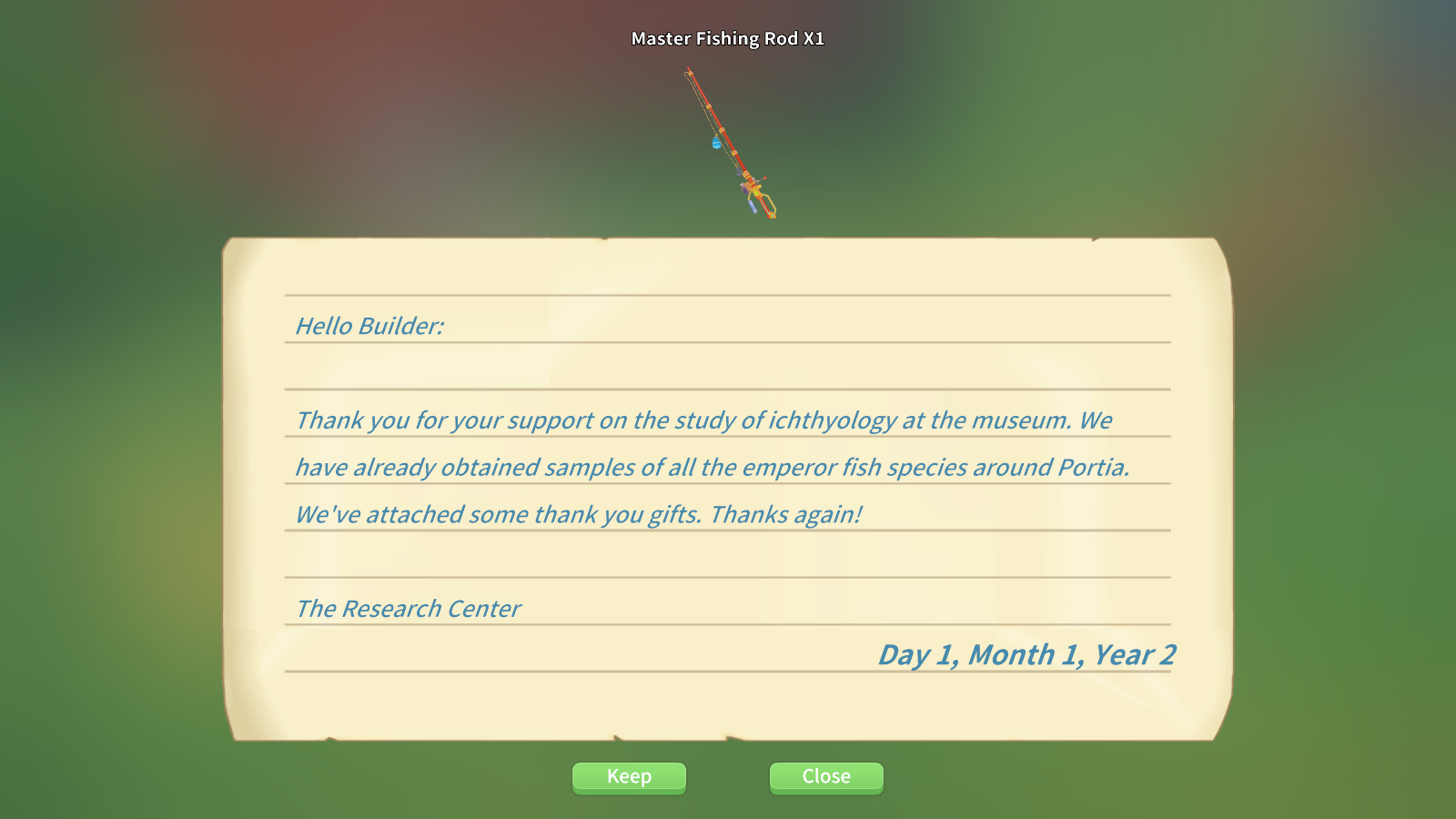 Master Fishing Rod Wikia My Time At Portia Fandom