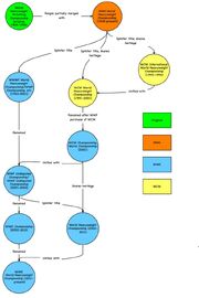 WWE world title lineage