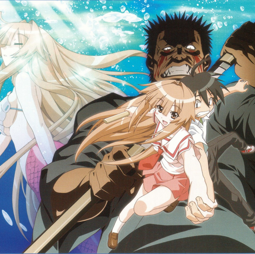 Wallpaper Tenshi Ranman Love Power My Bride Is A Mermaid Wiki Fandom Desktop Wallpaper Free