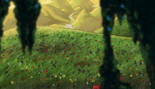 Spring Flower Rush Flower Field