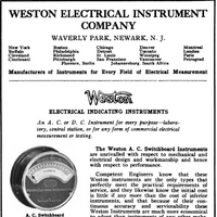 Weston Electrical Instrument Corporation Mycompanies Wiki Fandom
