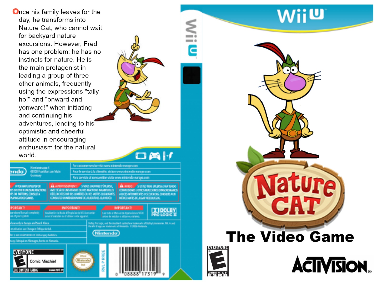 Image Nature Cat The Video Game Wii U.jpg Geo G. Wiki FANDOM