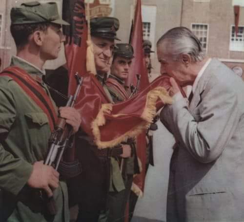 Risultati immagini per enver hoxha
