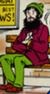 The Black-Bearded Man