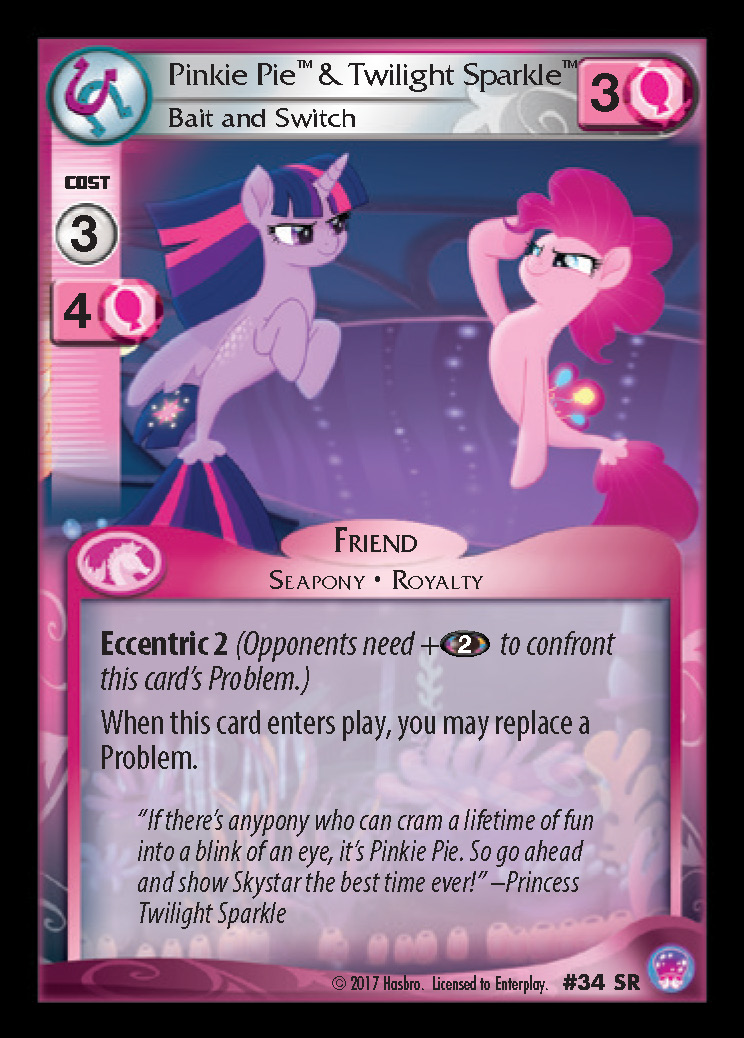 Pinkie Pie & Twilight Sparkle, Bait and Switch  My Little 