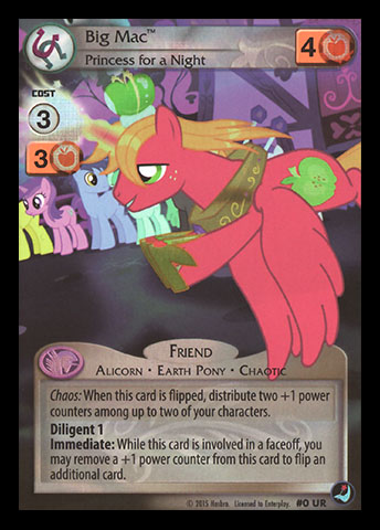 1x MLP My Little Pony CCG TREE HUGGER ANIMAL MAGNETISM UR