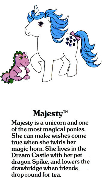 my little pony g1 characters