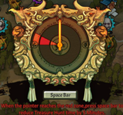 Treasure map space bar