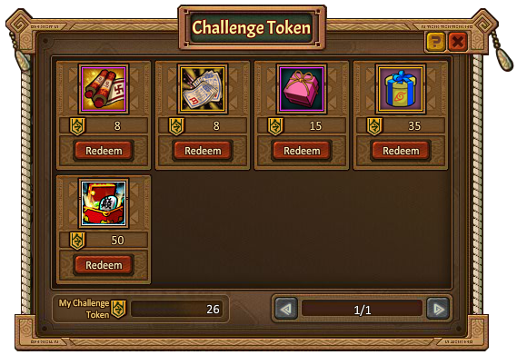 Challenge Token