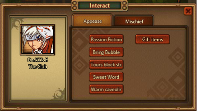 Slave interact