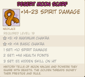 Desert moon scarf