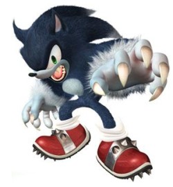 sonic the werehog figure