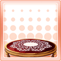 Antique Table Red