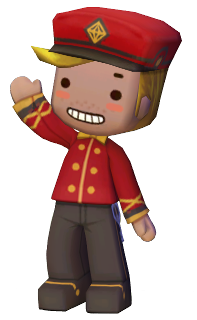 Buddy The Bellhop - MySims Minecraft Skin