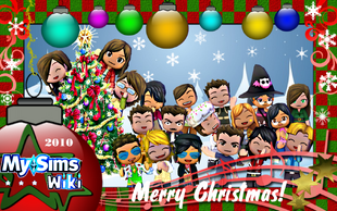 A MySims Wiki Christmas