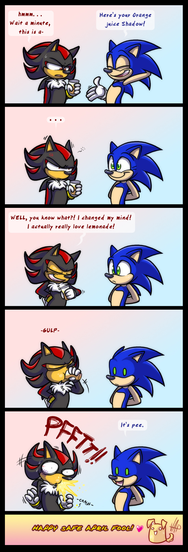 Image - Shadow-is-drinking-pee-sonic-the-hedgehog-7389108-650-1904.jpg ...